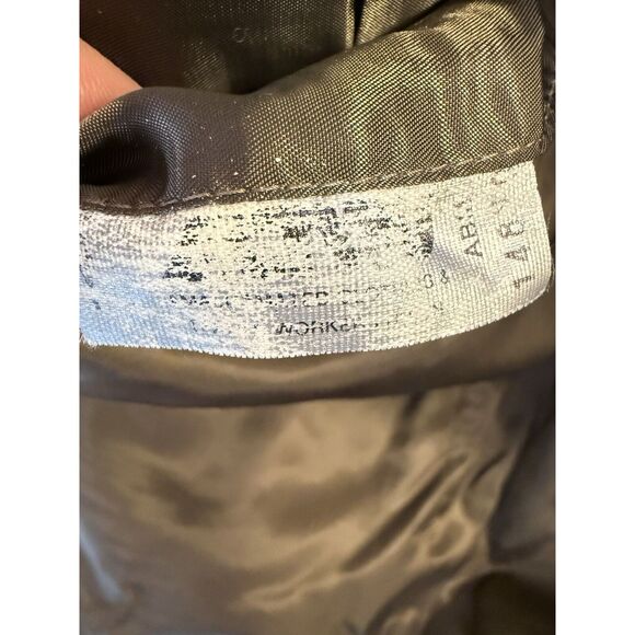 Vintage POLO Ralph Lauren Men’s Tweed Wool Jacket Suede Patch Throat Latch 42 44 - Picture 14 of 16